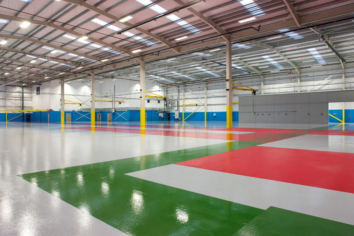 Ứng dụng của sơn Epoxy cho sàn bê tông