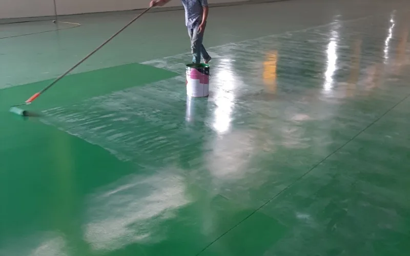 Sơn Epoxy hệ lăn