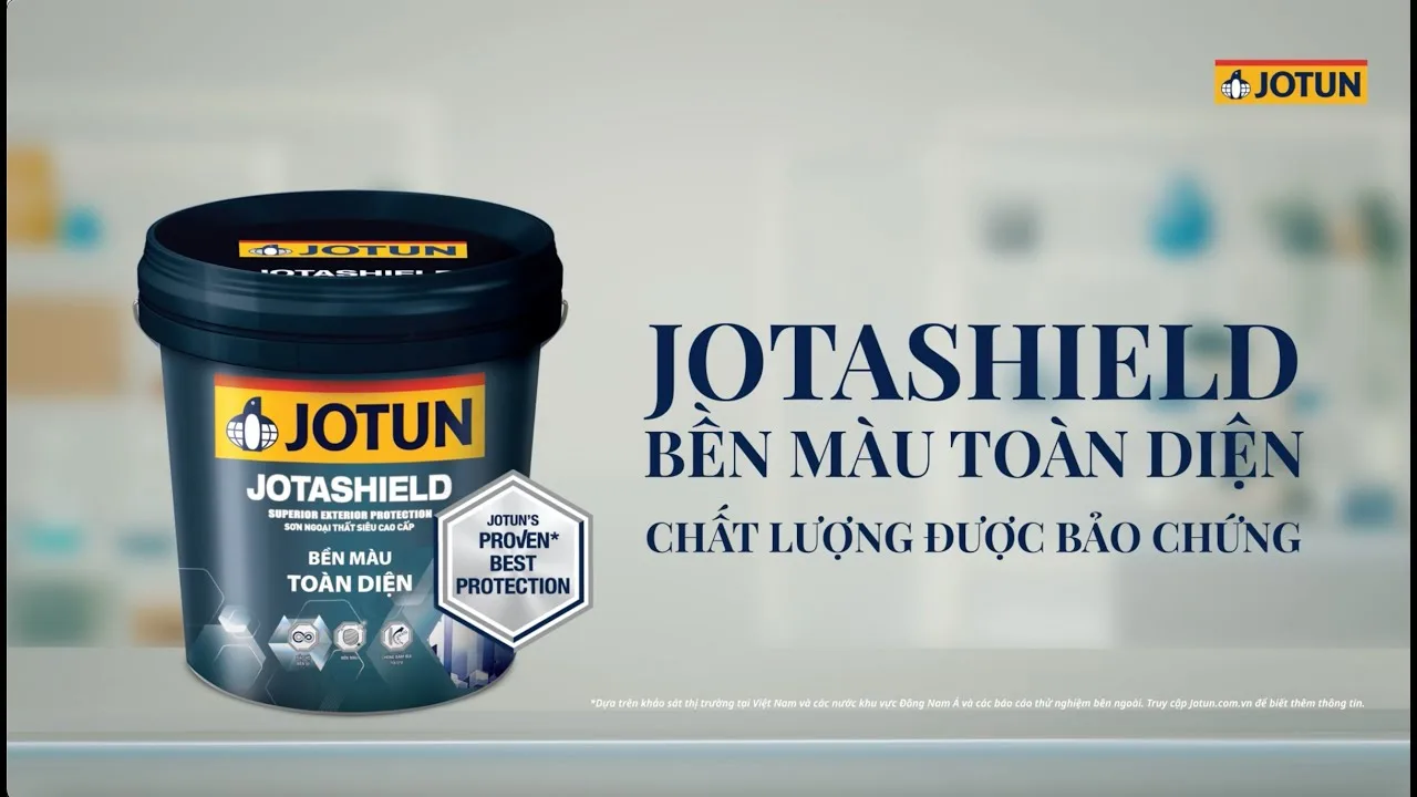 Sơn Jotun ngoại thất Jotashield Bền Màu Toàn Diện