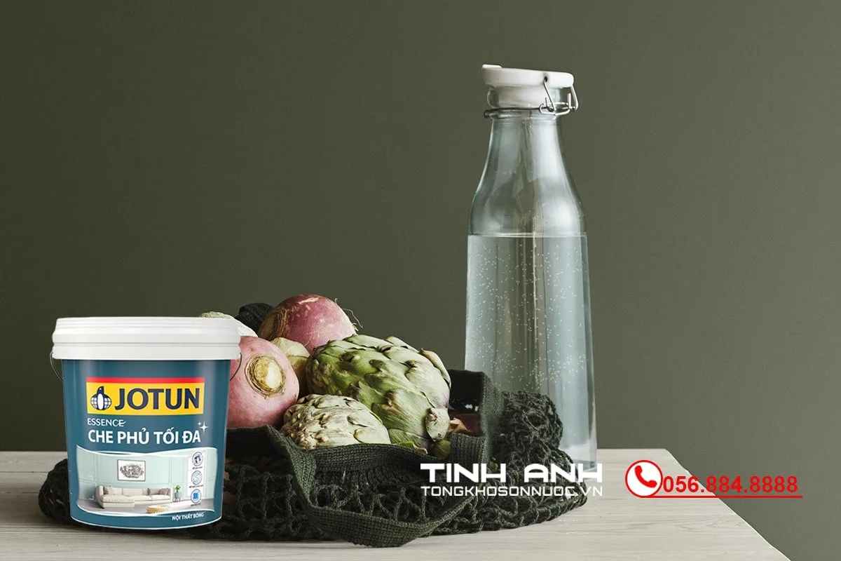 Sơn Jotun nội thất Essence Che Phủ Tối Đa Bóng