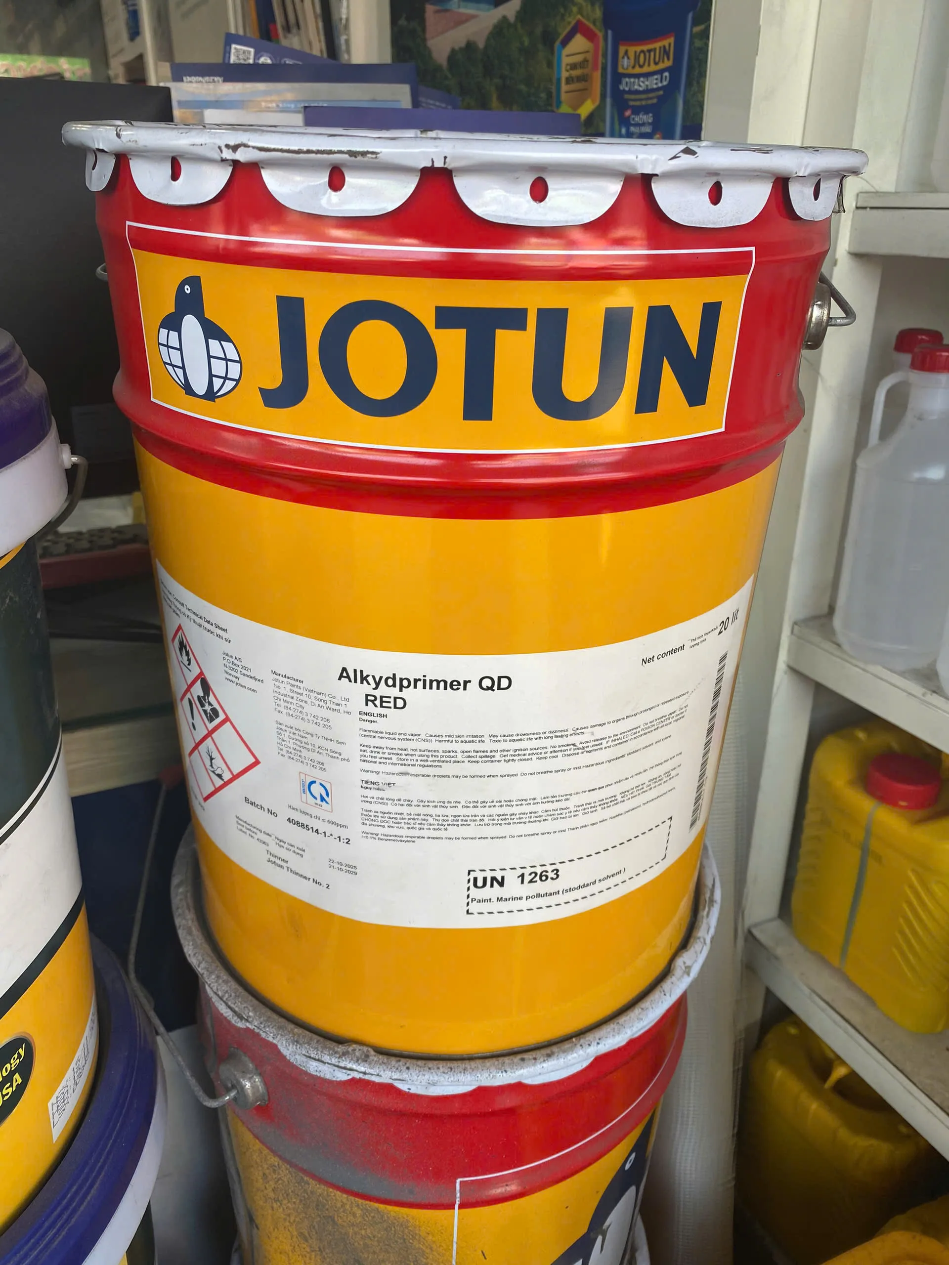 Sơn lót chống ăn mòn Alkyd Primer QD