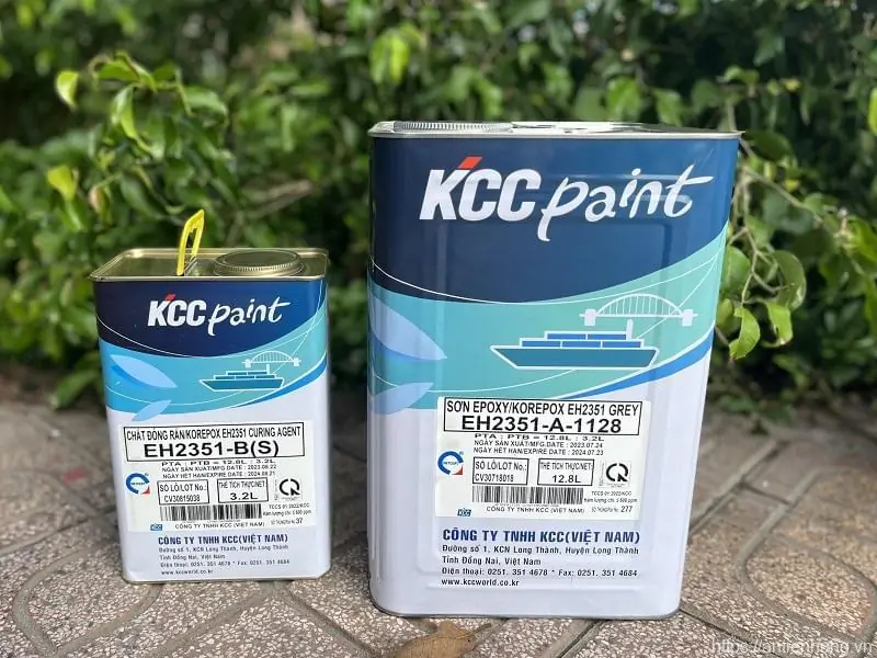 Thành phần cấu tạo của sơn Epoxy cho hồ nước