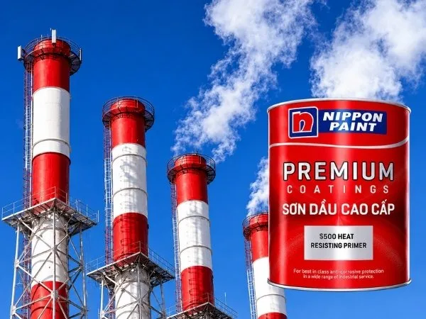 Ứng dụng của sơn công nghiệp Nippon
