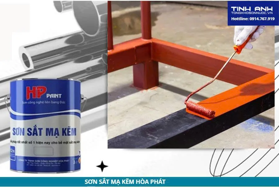 Sơn sắt mạ kẽm Hòa Phát