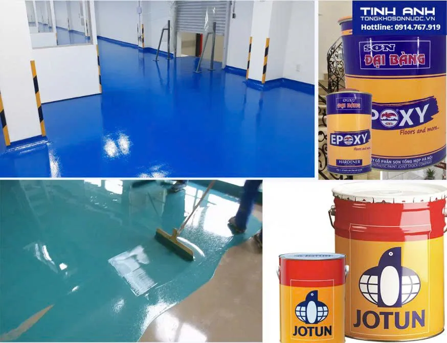 Sơn Epoxy cho sàn bê tông - Lựa chọn tối ưu cho nhà xưởng