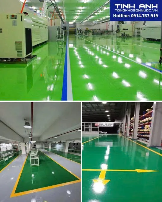 Sơn nền nhà xưởng là gì? Giải pháp bảo vệ nền bê tông hiệu quả