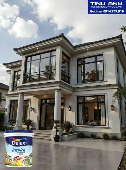 Quy trình thi công sơn Dulux chuẩn chuyên gia từ A–Z