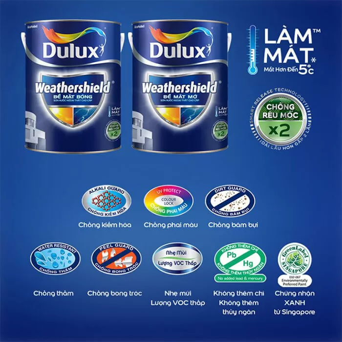 Lợi ích khi sử dụng sơn Dulux chính hãng