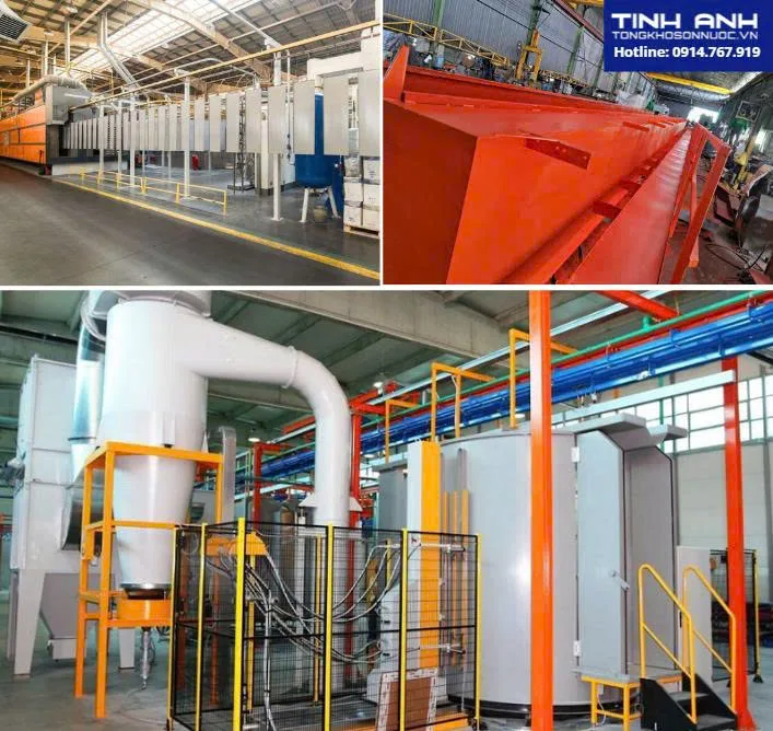 Đại lý sơn công nghiệp chính hãng, giá tốt - Tổng kho sơn Tịnh Anh