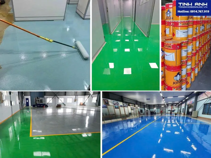 Sơn Jotun gốc Epoxy chính hãng tại Tổng kho sơn Tịnh Anh