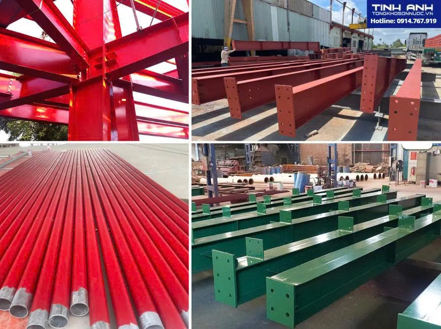 Sơn Jotun cho kết cấu sắt ngoài trời chống gỉ hiệu quả