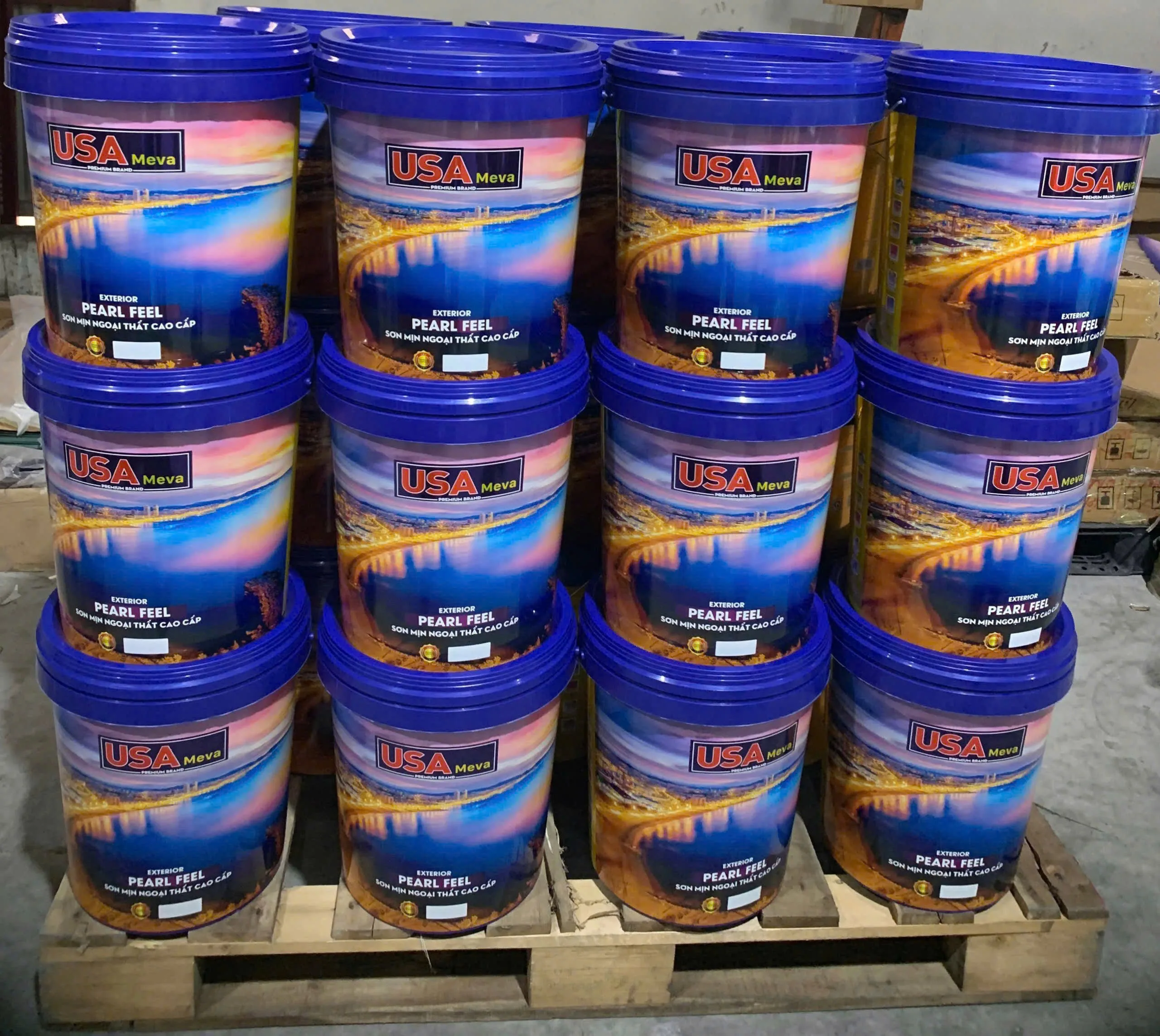 Sơn phủ ngoại thất USA Meva