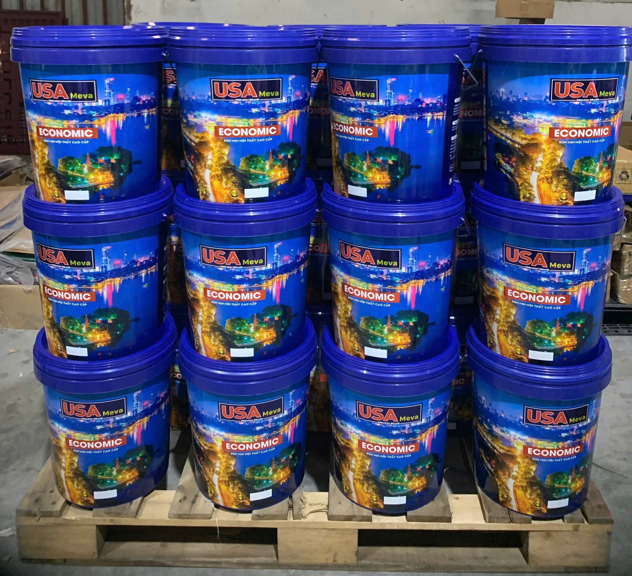 Sơn phủ nội thất USA Meva