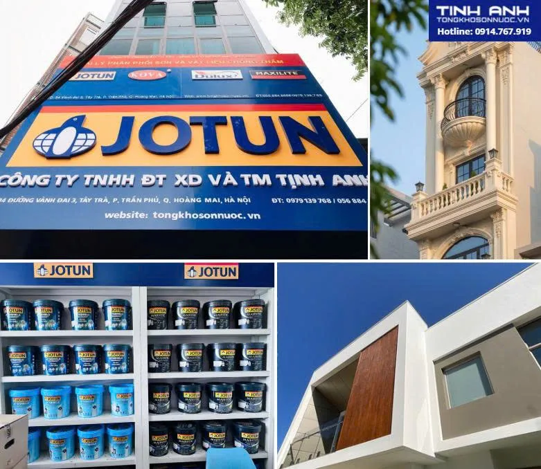 Đại lý sơn Jotun uy tín tại Hà Nội - Sơn Jotun công nghiệp