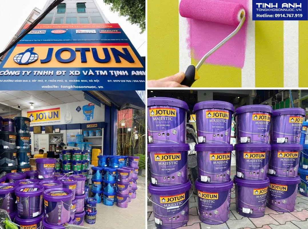 Đại lý sơn Jotun uy tín tại Hà Nội