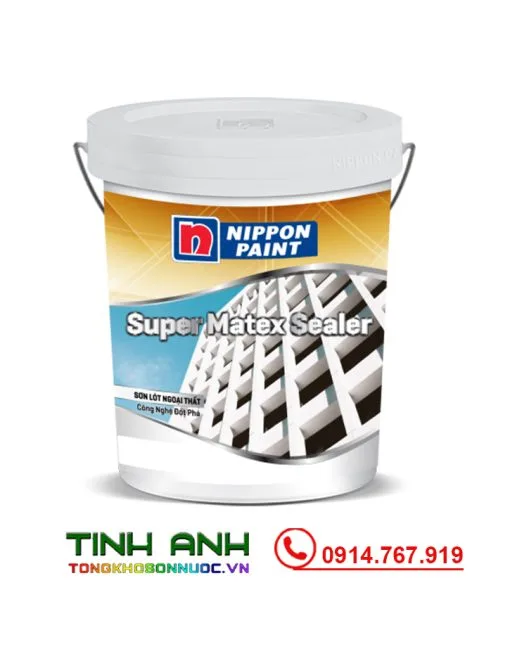 Sơn lót chống kiềm ngoại thất Nippon Super Matex Sealer