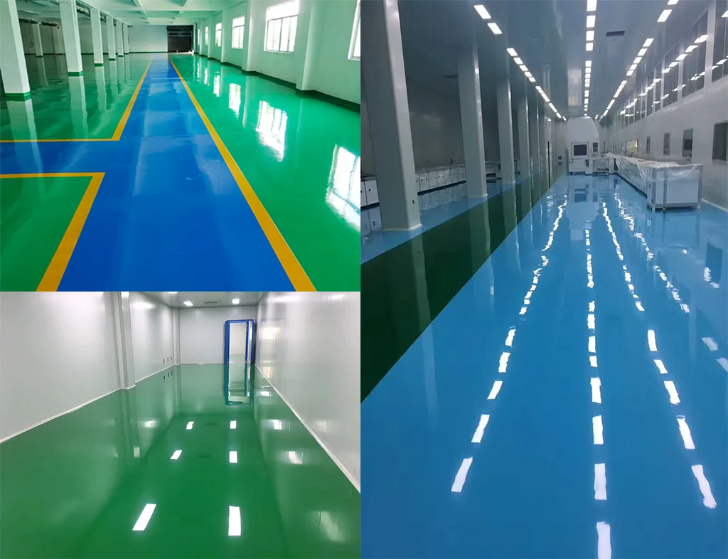 Ứng dụng của sơn sàn epoxy trong thực tế