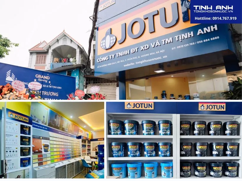 Vì sao nên mua sơn Jotun giá tốt tại Hà Nội tại Tổng kho sơn Tịnh Anh