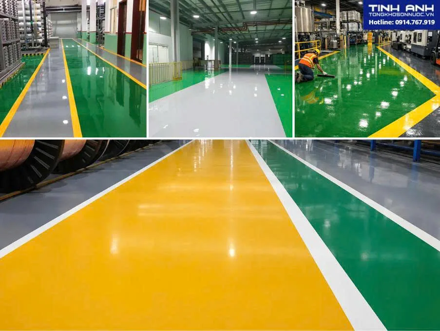 Báo giá sơn sàn epoxy