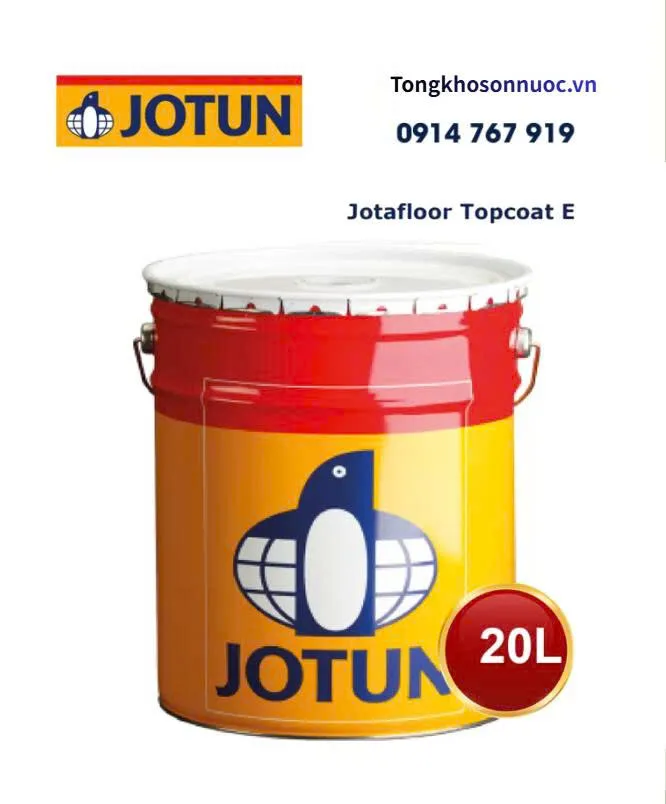 Sơn Jotafloor Topcoat E 20L