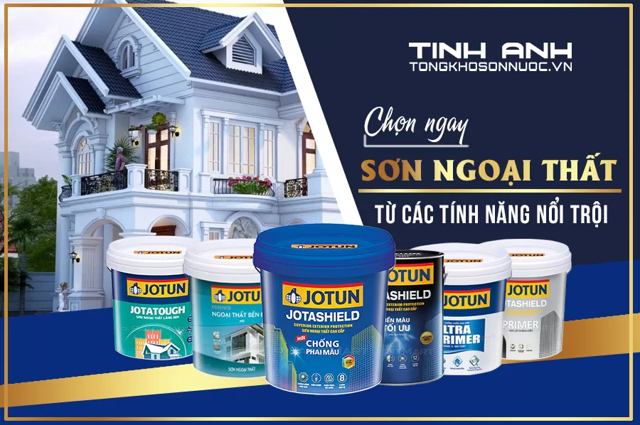 Sơn Jotun ngoại thất chính hãng giá tốt