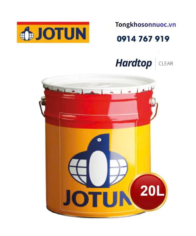 Sơn phủ Hardtop Clear bộ 20L