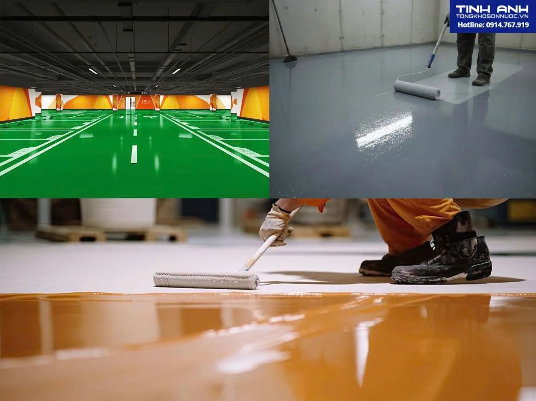 Sơn phủ sàn epoxy