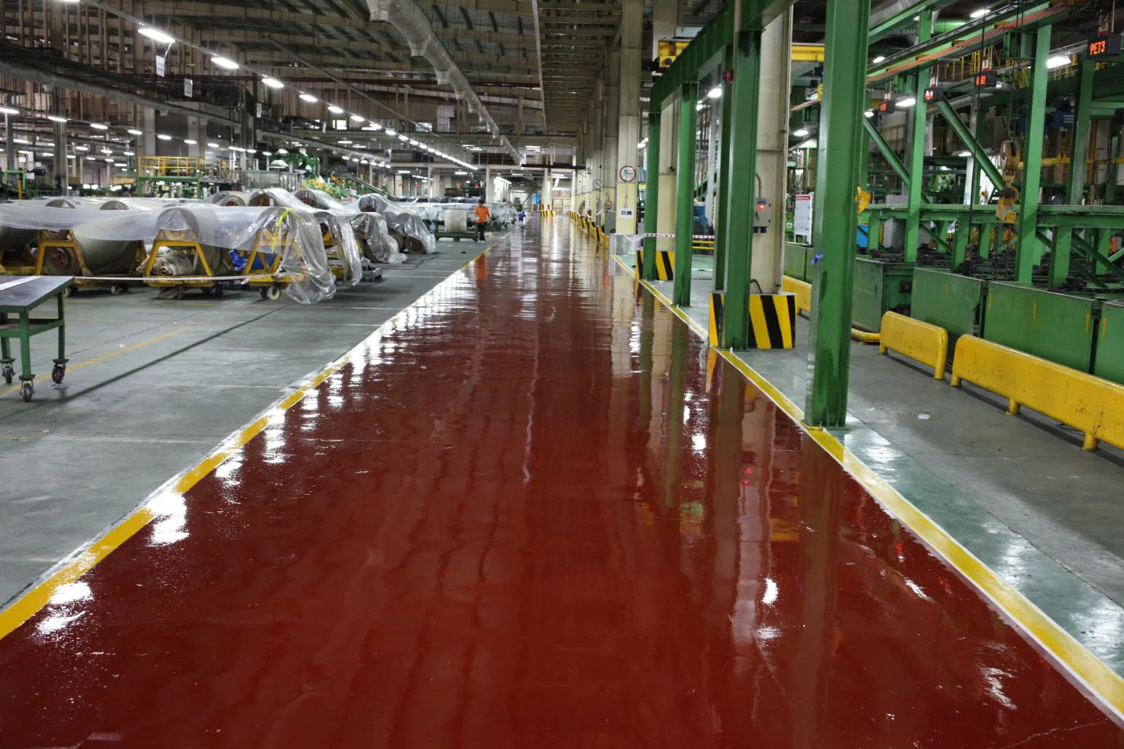Sơn polyurethane cho nhà xưởng